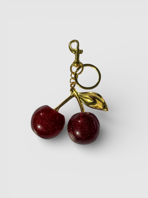 Cherry Bag Charm