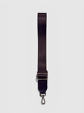Adjustable crossbody strap by Rivolla — available in multiple colours with gunmetal hardware