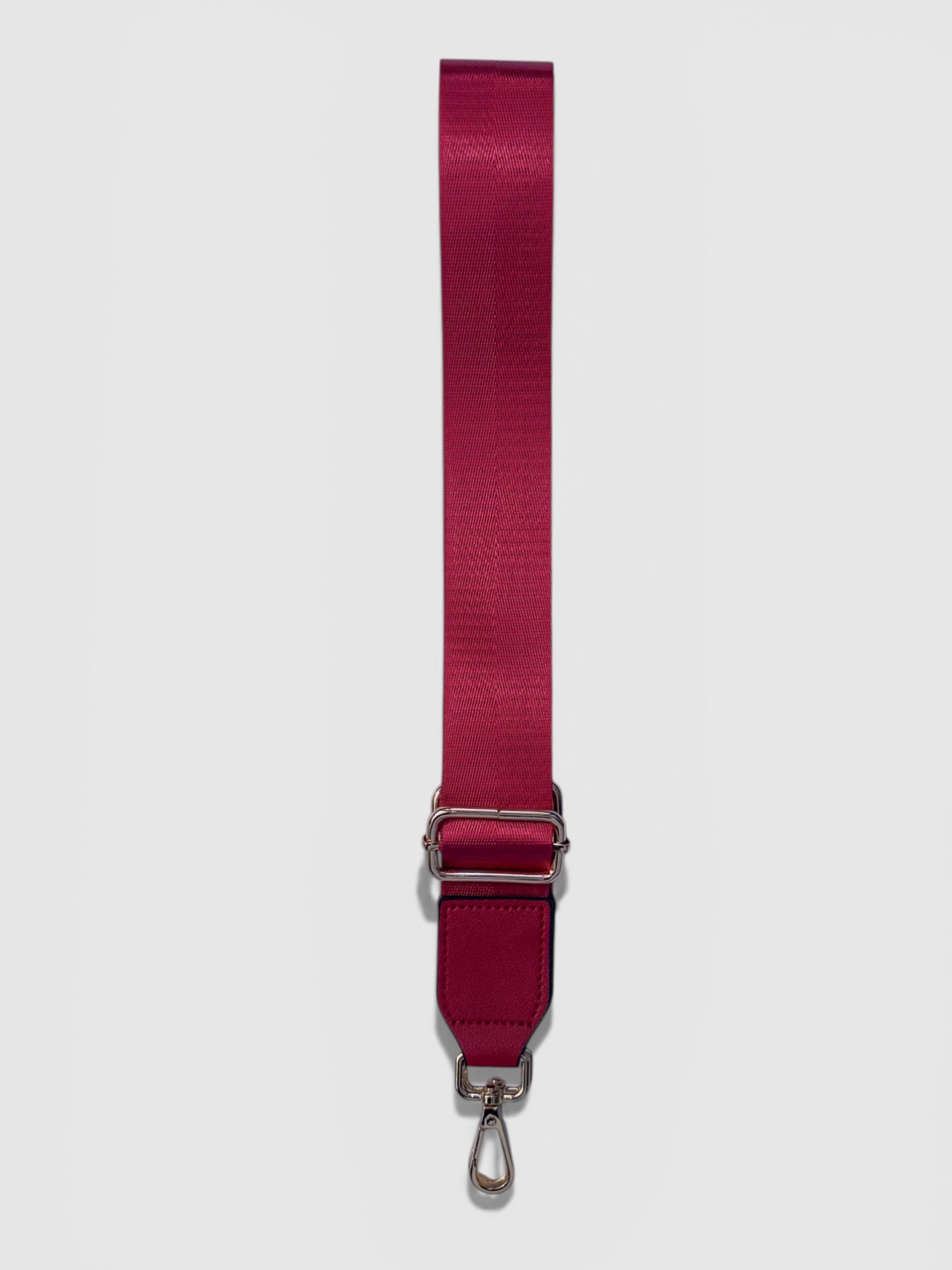 Adjustable crossbody strap by Rivolla — available in multiple colours with gunmetal hardware