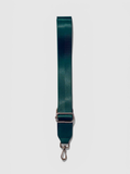 Adjustable crossbody strap by Rivolla — available in multiple colours with gunmetal hardware
