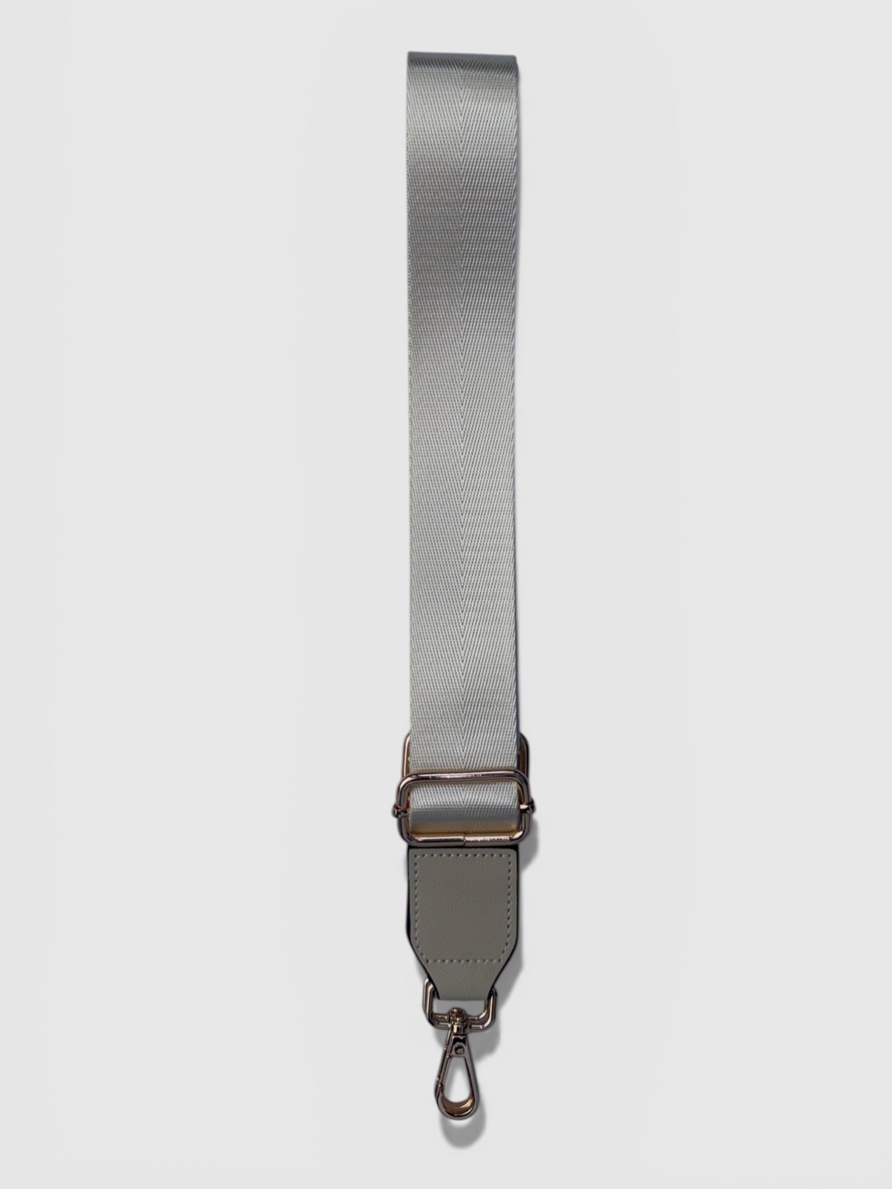 Adjustable crossbody strap by Rivolla — available in multiple colours with gunmetal hardware