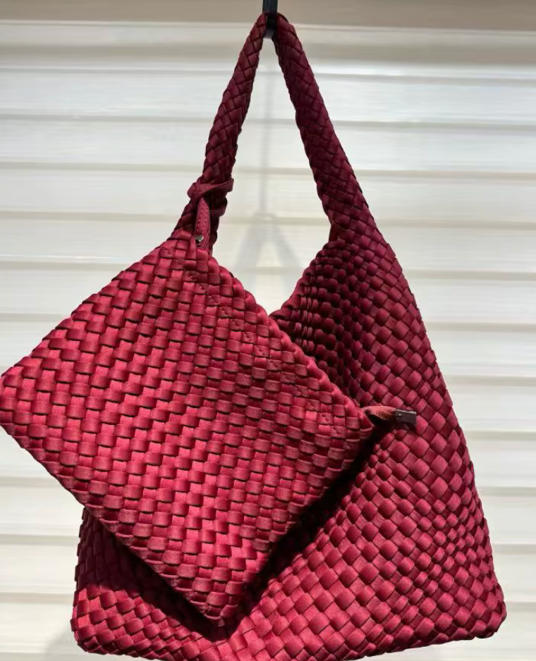 Shoulder Bag Burgundy