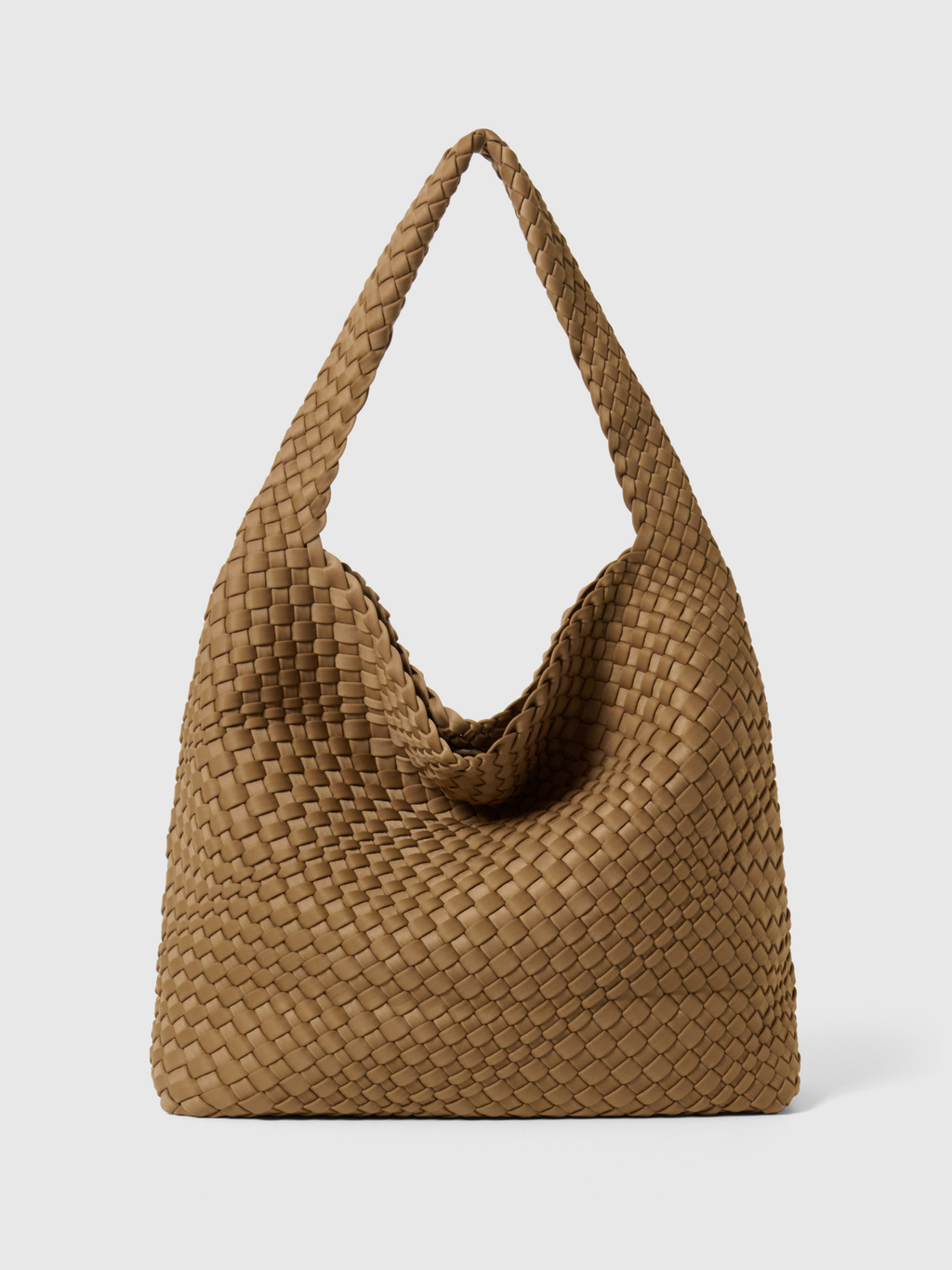 Arco Medium shoulder bag by Rivolla — softly structured with contoured strap and magnetic closure