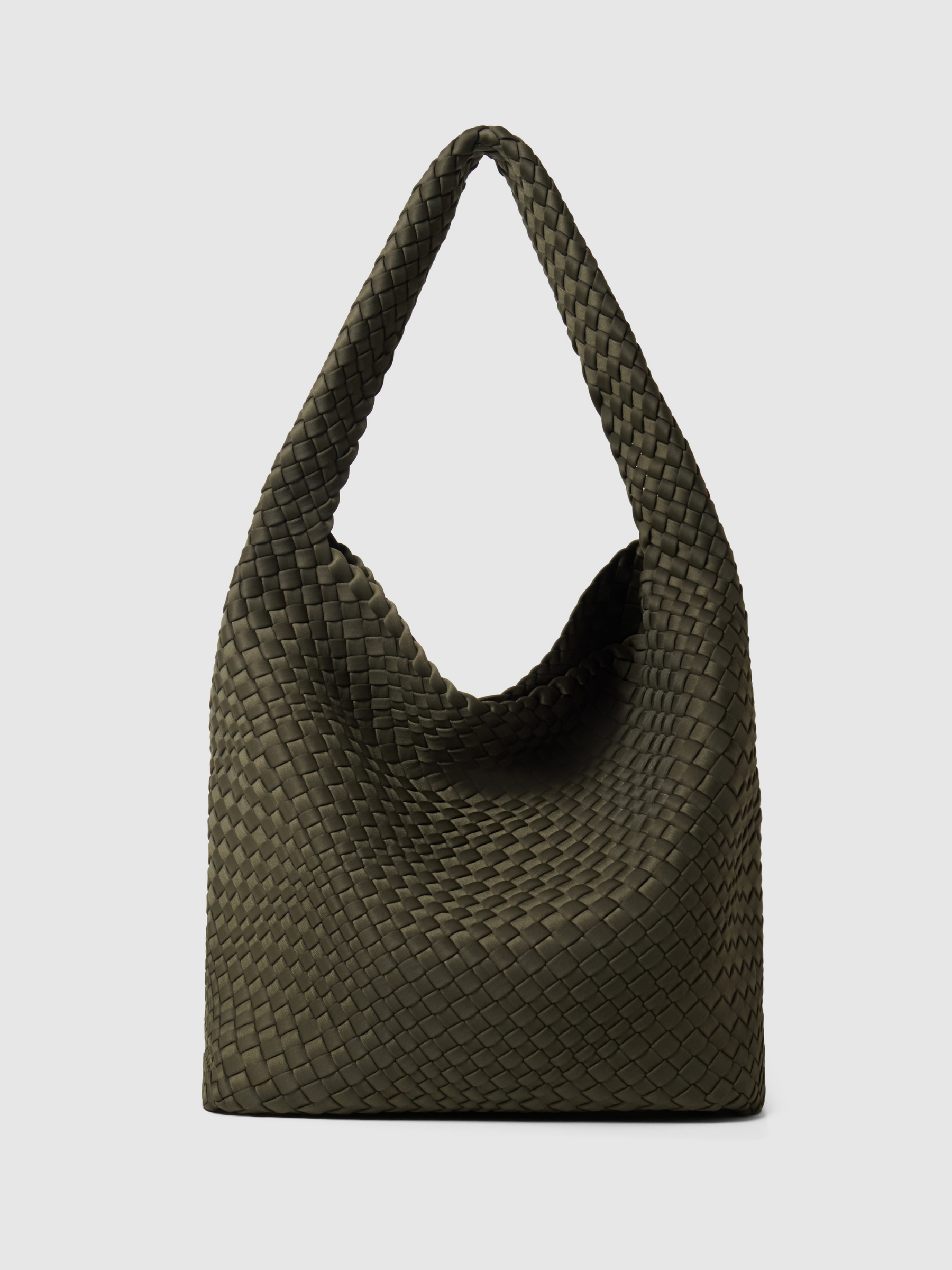 Arco Medium shoulder bag by Rivolla — softly structured with contoured strap and magnetic closure