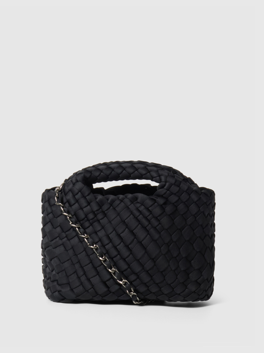 Sorpresa Mini grab bag by Rivolla — compact with magnetic closure and detachable colour-coded chain