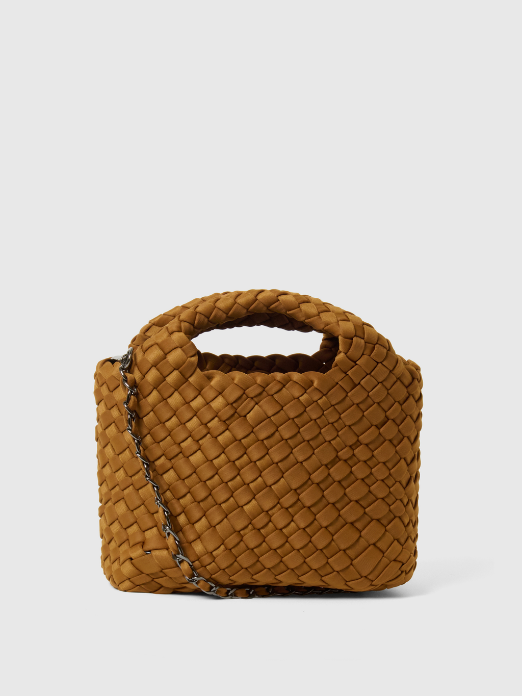 Sorpresa Mini grab bag by Rivolla — compact with magnetic closure and detachable colour-coded chain