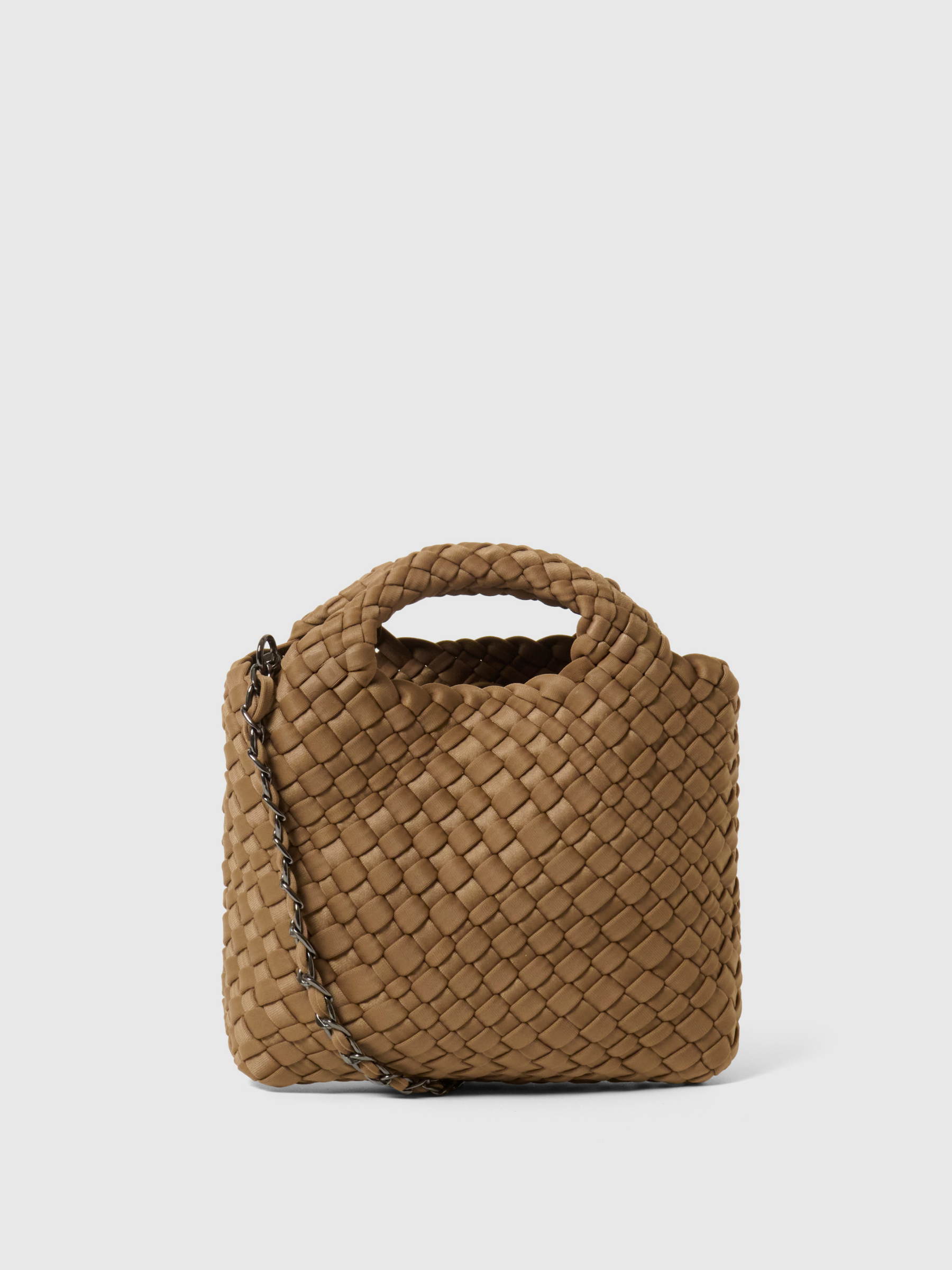 Sorpresa Mini grab bag by Rivolla — compact with magnetic closure and detachable colour-coded chain
