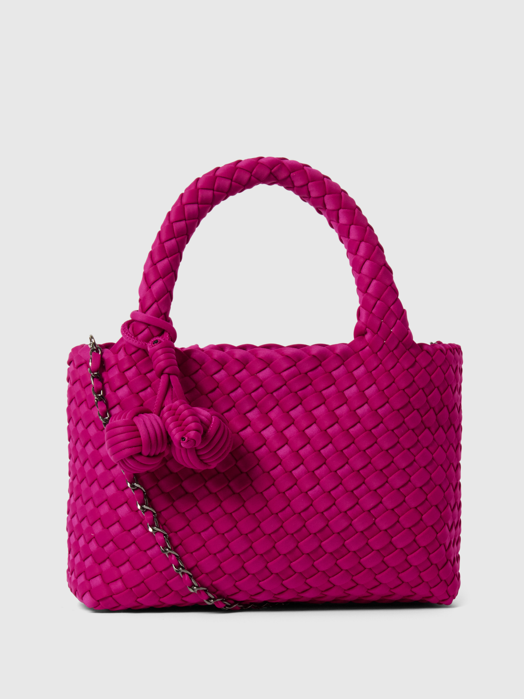 Sorpresa Small grab bag by Rivolla — structured with magnetic closure and detachable chain strap