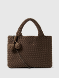 Sorpresa Small grab bag by Rivolla — structured with magnetic closure and detachable chain strap